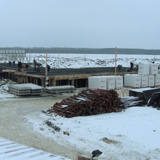 Строительство Руполис, декабрь 2012